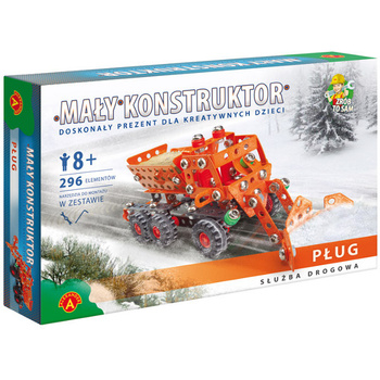 Z840646 NN Alexander Mały konstruktor - pług 296 elementów
