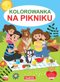Z300128 Kolorowanka Na pikniku =9502
