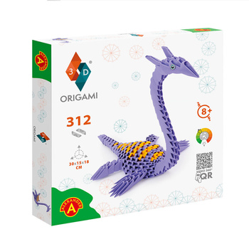Z840711 NN Alexander Origami 3D - Plezjozaur 312 elementów