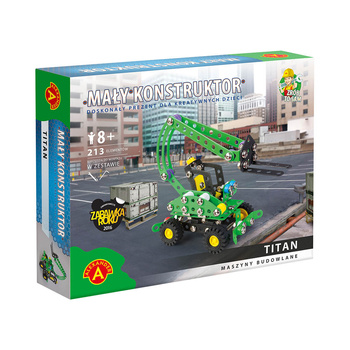 Z840682 NN Alexander Mały konstruktor - Titan 213 elementów