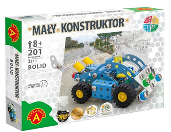 Z840694 NN Alexander Mały konstruktor Bolid 201 elementów
