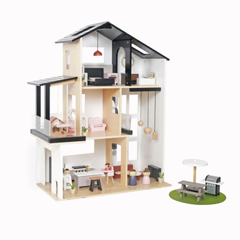 Z890652 NN Drewniany domek dla lalek 80x63x30 cm =1054