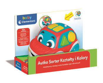 Z840599 NN Clementoni Autko Sorter Kształty i Kolory