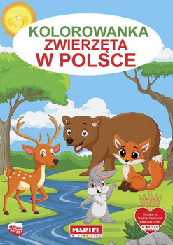 Z300120 Kolorowanka Zwierzęta w Polsce =3730