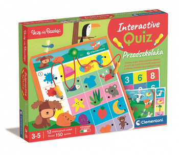Z840886 NN Clementoni Interaktywny Quiz przedszkolaka