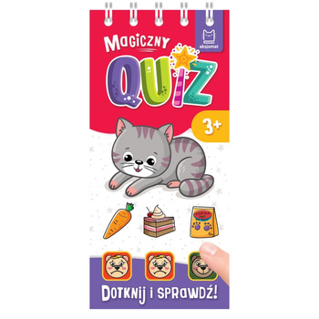 Z840528 Magiczny quiz z kotkiem. Dotknij i sprawdź
