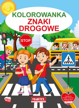 Z300123 Kolorowanka Znaki Drogowe =2534