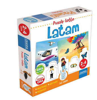 Z350121 Gra Latam puzzle bez plastiku