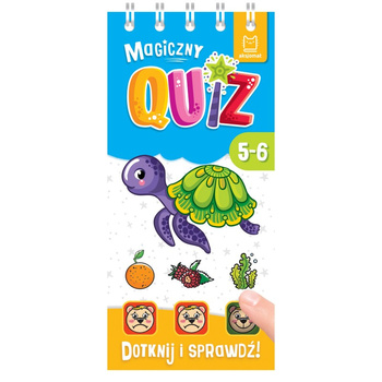 Z840533 Magiczny quiz z żółwikiem. Dotknij i sprawdź