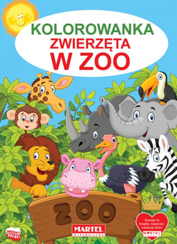 Z300121 Kolorowanka Zwierzęta w ZOO =2008
