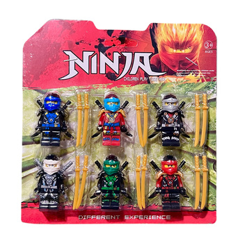 A890639 NN Figurki na blistrze Ninja x6 =6182