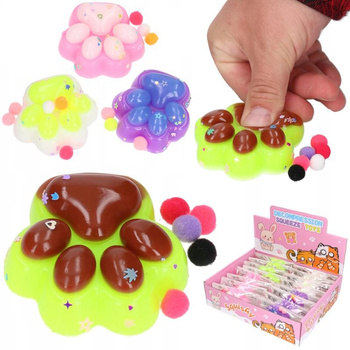 Z890697 GNIOTEK SQUISHY ŁAPKA KOLOROWA =7434