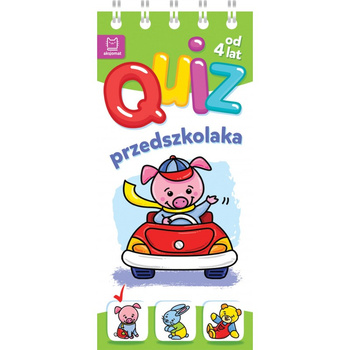 Z840537 Quiz przedszkolaka ze świnką 4+
