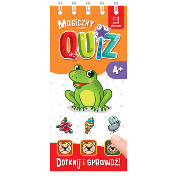Z840530 Magiczny quiz z żabką. Dotknij i sprawdź