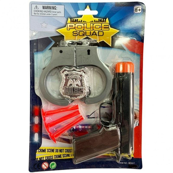 Z890677 PISTOLET NA STRZAŁKI KAJDANKI =9094