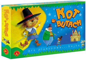 Z840717 NN Alexander Kot w butach gra + bajka Wiek 5+