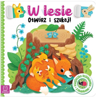Z840527 W lesie. Otwórz i szukaj! Książeczka z okienkami