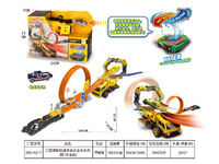 Y101784 Tor z wyrzutnią 130cm + autokolarowańce 