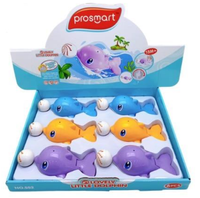 Y101105 Pływający delfin display 6szt