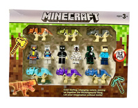 A890612 NN Zestaw figurek MC+dino x12 =7180