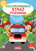 Z300116 Kolorowanka Straż pożarna  =2768