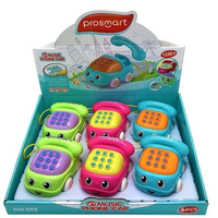 Y101102 Telefon z napędem światło dźwięk display 6szt