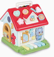 Y101580 Duży domek z sorterem i dzwonkami