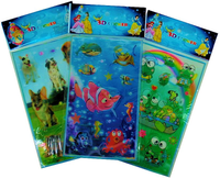 101991 NN Naklejki 3D mix