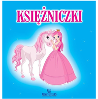 Z120106 Księżniczki. Książeczka rozkładana
