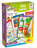 Y102117 NN PROMO Carotina 500 pytań gra edukacyjna Mój dom 106721