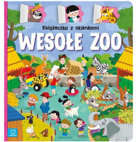 Z890271 Książeczka z okienkami. Wesołe zoo.