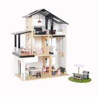 Z890652 NN Drewniany domek dla lalek 80x63x30 cm =1054