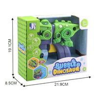 101313 NN Pistolet na bańki rozkręcany Dino św/dź