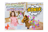 Y102100 NN Konik do skakania pluszowy mix 3 kolory 1004073 cena za 1szt