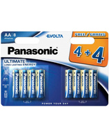 72351 Bateria Panasonic Alkaline AA LR6 1.5V EVOLTA Ultimate Long Lasting Energy